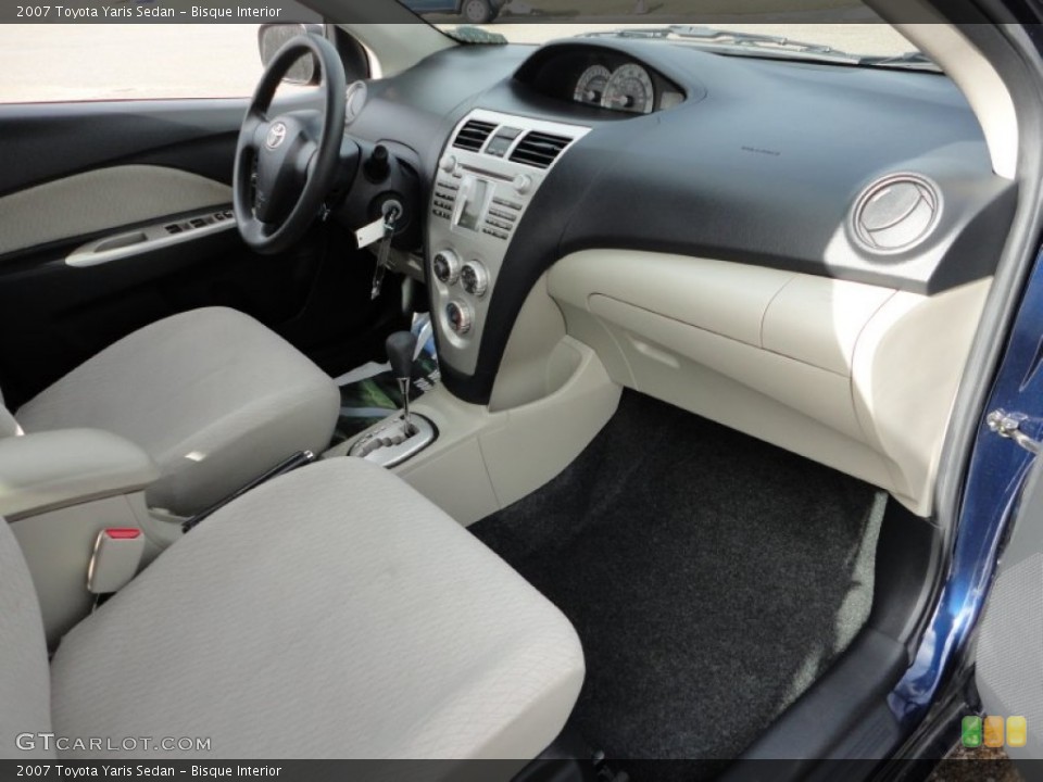 Bisque Interior Dashboard for the 2007 Toyota Yaris Sedan #60088107