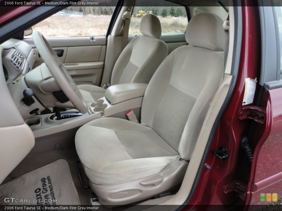 Medium/Dark Flint Grey Interior Front Seat for the 2006 Ford Taurus SE #60088491
