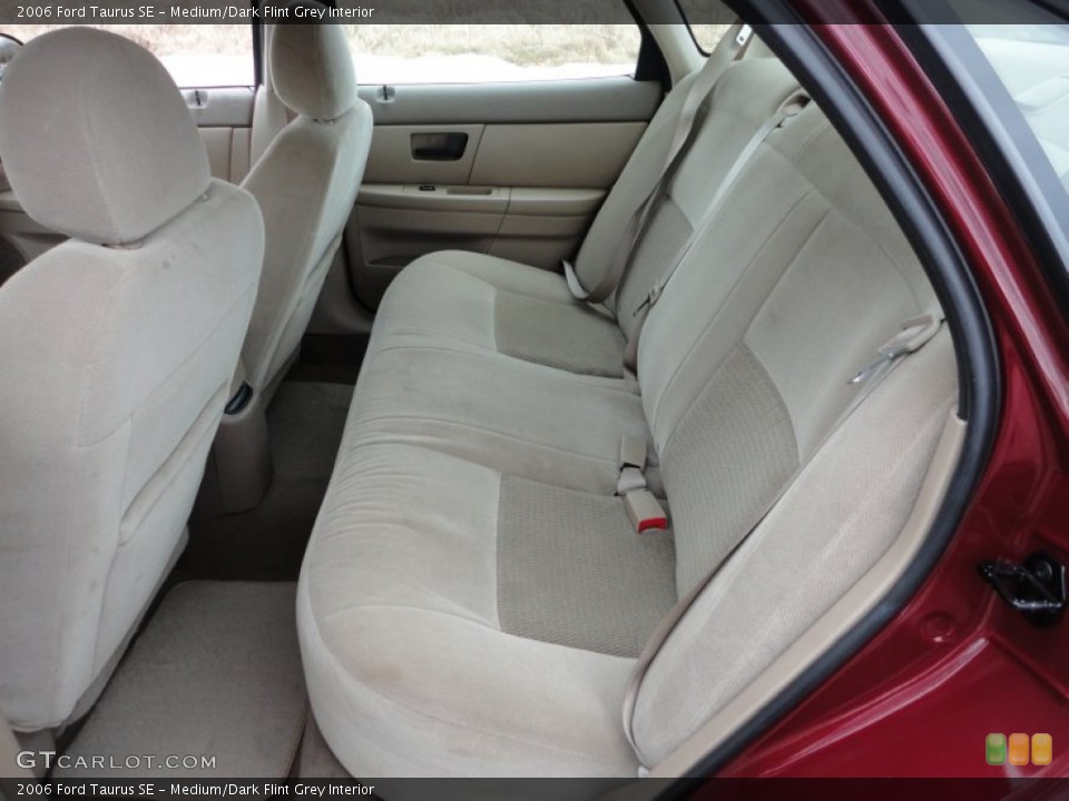 Medium/Dark Flint Grey Interior Rear Seat for the 2006 Ford Taurus SE #60088500