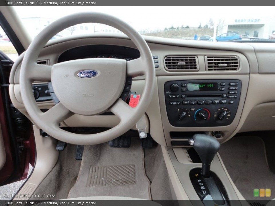Medium/Dark Flint Grey Interior Dashboard for the 2006 Ford Taurus SE #60088508