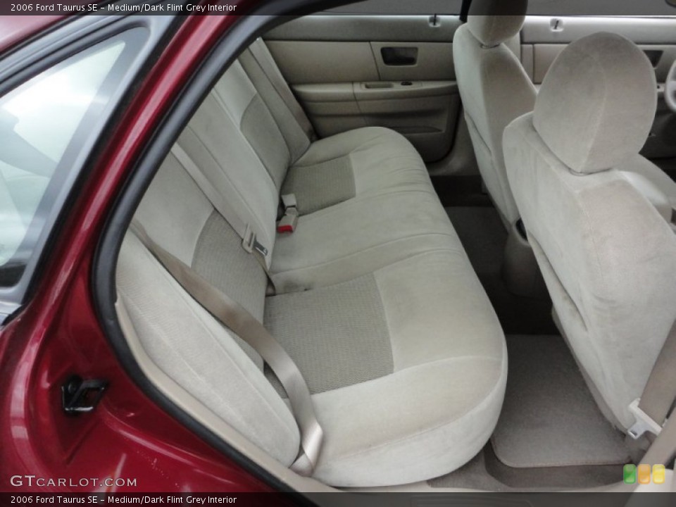 Medium/Dark Flint Grey Interior Rear Seat for the 2006 Ford Taurus SE #60088629