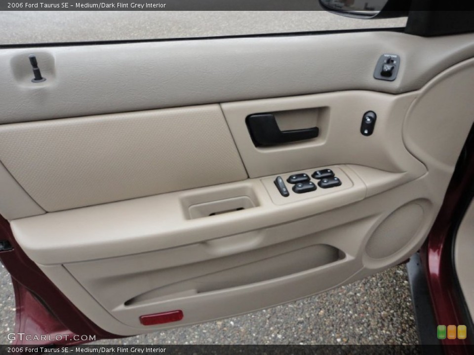 Medium/Dark Flint Grey Interior Door Panel for the 2006 Ford Taurus SE #60088638