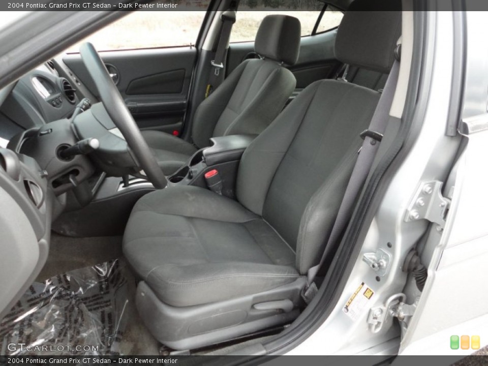 Dark Pewter Interior Front Seat for the 2004 Pontiac Grand Prix GT Sedan #60089221