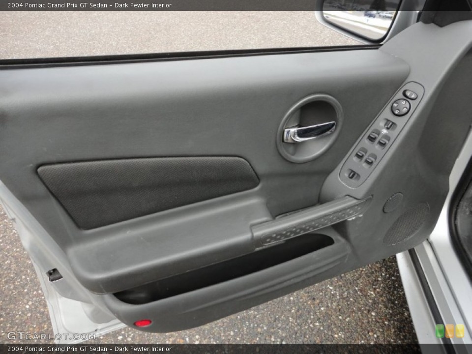 Dark Pewter Interior Door Panel for the 2004 Pontiac Grand Prix GT Sedan #60089403