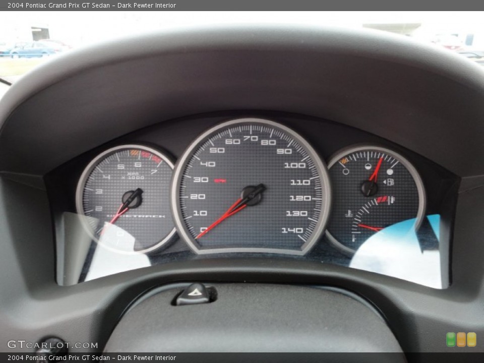 Dark Pewter Interior Gauges for the 2004 Pontiac Grand Prix GT Sedan #60089412