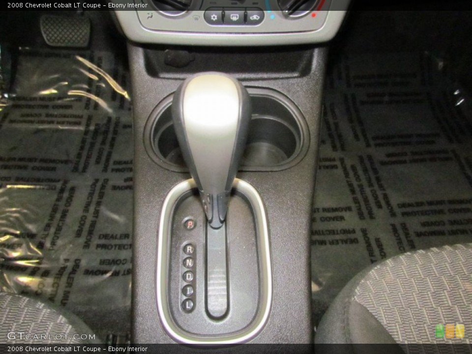 Ebony Interior Transmission for the 2008 Chevrolet Cobalt LT Coupe #60089844