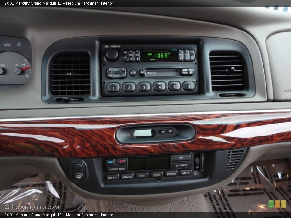 Medium Parchment Interior Controls for the 2001 Mercury Grand Marquis LS #60089901