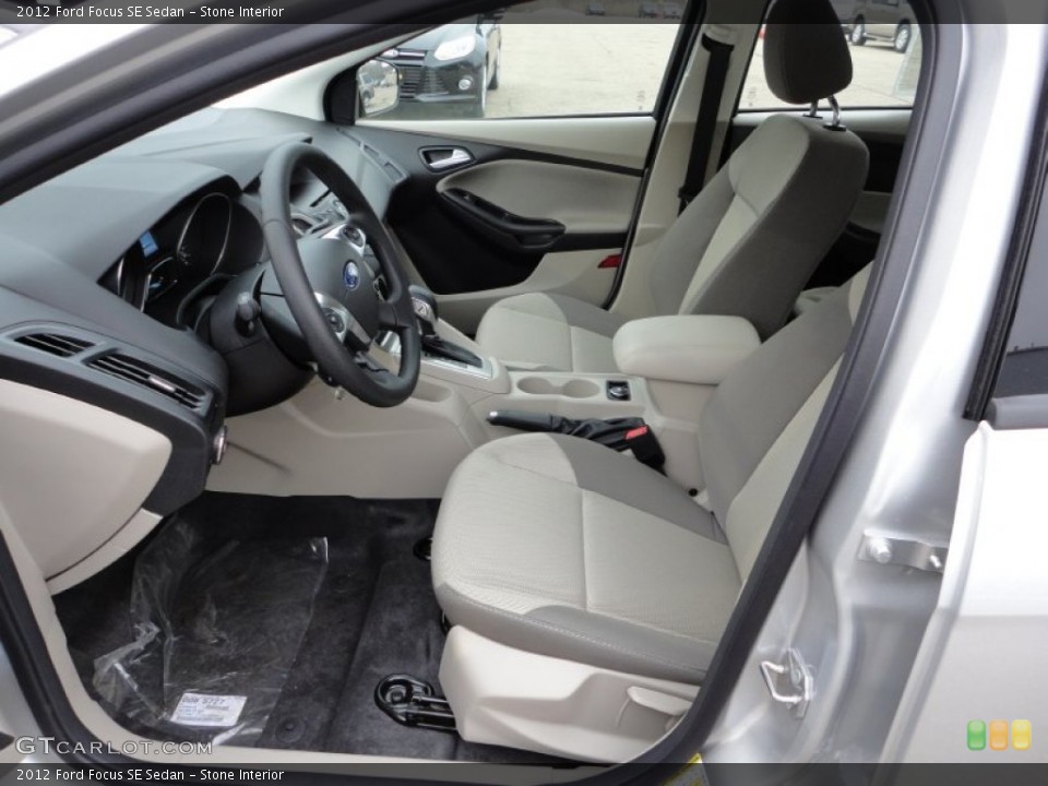 Stone Interior Photo for the 2012 Ford Focus SE Sedan #60090207