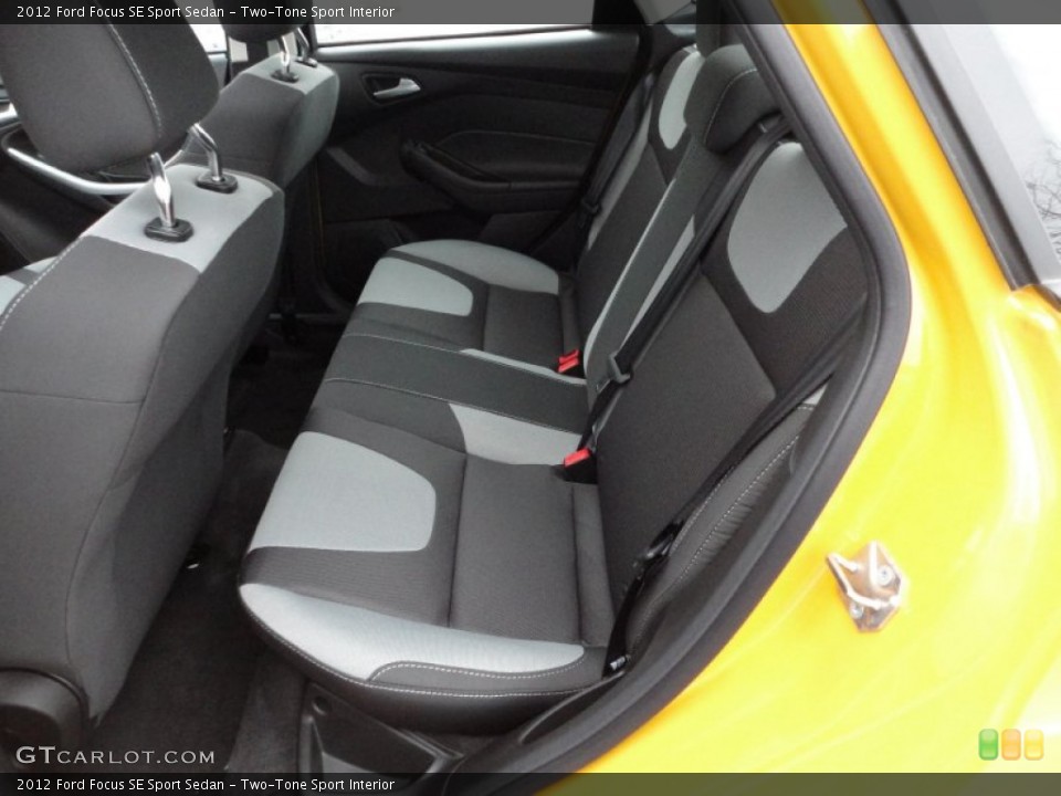 Two-Tone Sport Interior Photo for the 2012 Ford Focus SE Sport Sedan #60094206