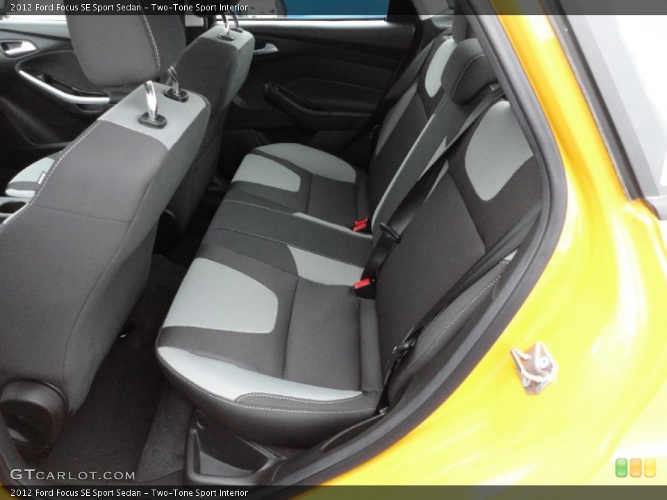 Two-Tone Sport Interior Photo for the 2012 Ford Focus SE Sport Sedan #60094917