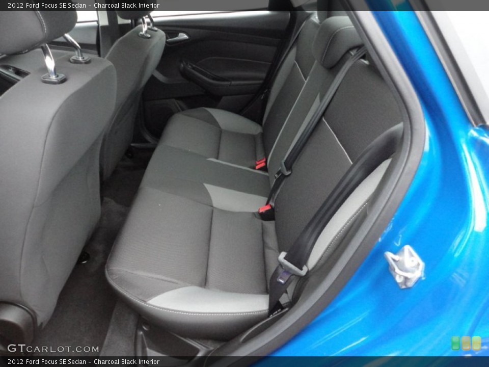 Charcoal Black Interior Photo for the 2012 Ford Focus SE Sedan #60095484