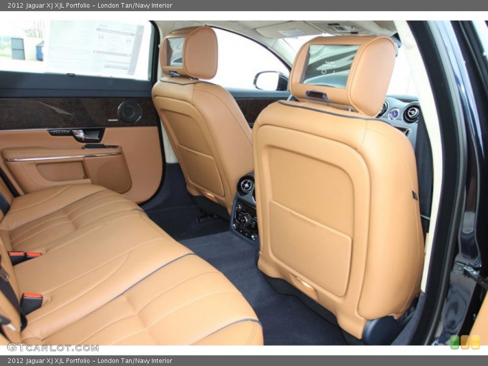 London Tan/Navy Interior Photo for the 2012 Jaguar XJ XJL Portfolio #60096477