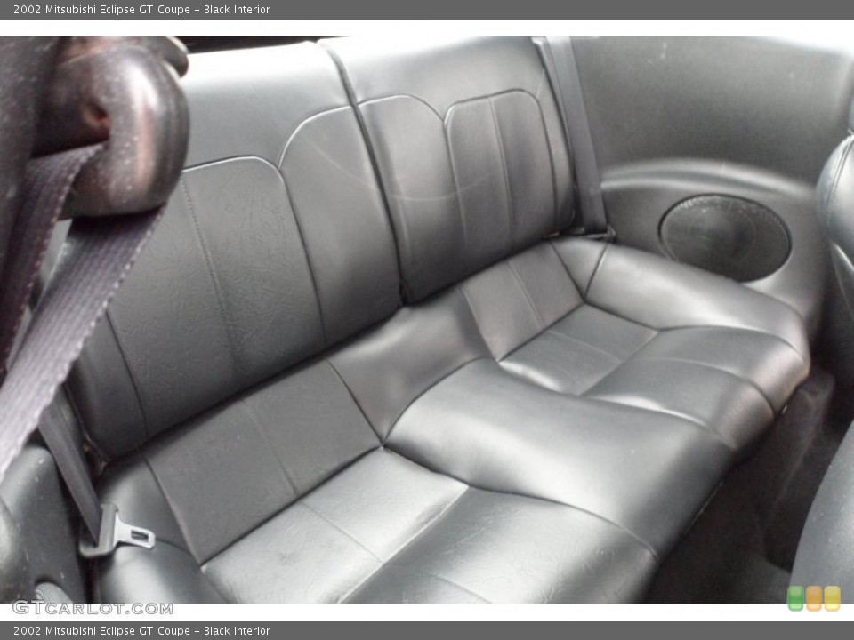 Black Interior Rear Seat for the 2002 Mitsubishi Eclipse GT Coupe #60098154