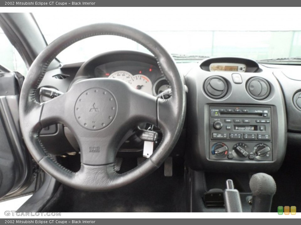 Black Interior Dashboard for the 2002 Mitsubishi Eclipse GT Coupe #60098193
