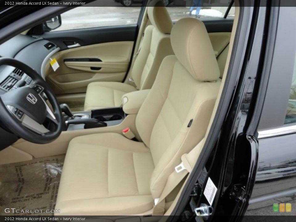 Ivory Interior Front Seat for the 2012 Honda Accord LX Sedan #60099876