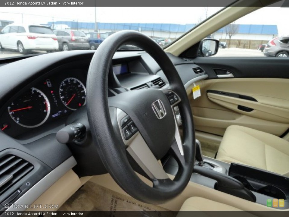 Ivory Interior Photo for the 2012 Honda Accord LX Sedan #60099921