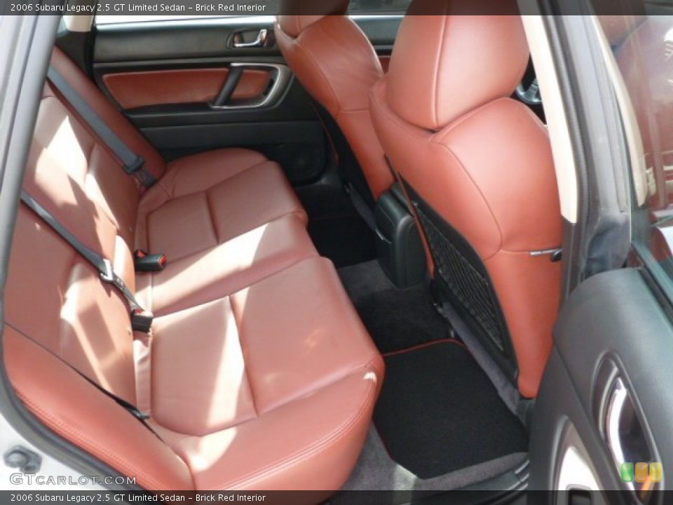 Brick Red Interior Photo for the 2006 Subaru Legacy 2.5 GT Limited Sedan #60100314