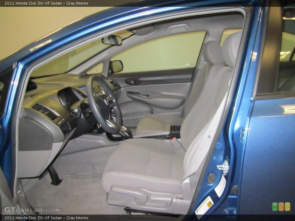 Gray Interior Photo for the 2011 Honda Civic DX-VP Sedan #60102752