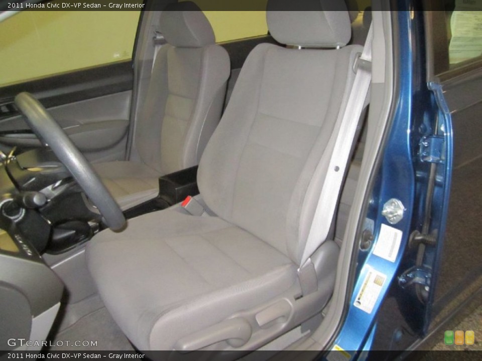 Gray Interior Photo for the 2011 Honda Civic DX-VP Sedan #60102759