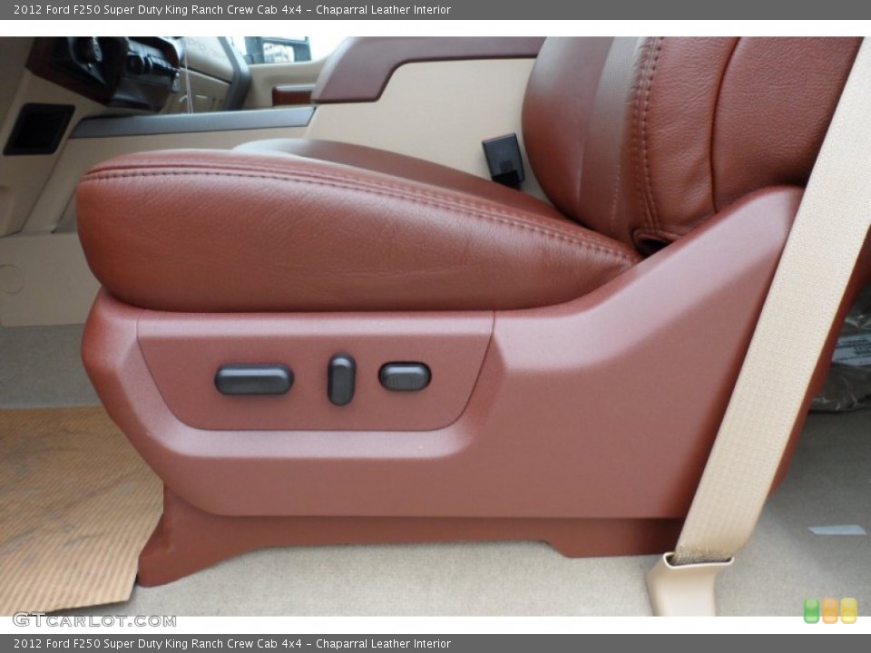 Chaparral Leather Interior Front Seat for the 2012 Ford F250 Super Duty King Ranch Crew Cab 4x4 #60103355