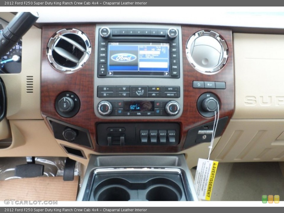 Chaparral Leather Interior Controls for the 2012 Ford F250 Super Duty King Ranch Crew Cab 4x4 #60103371