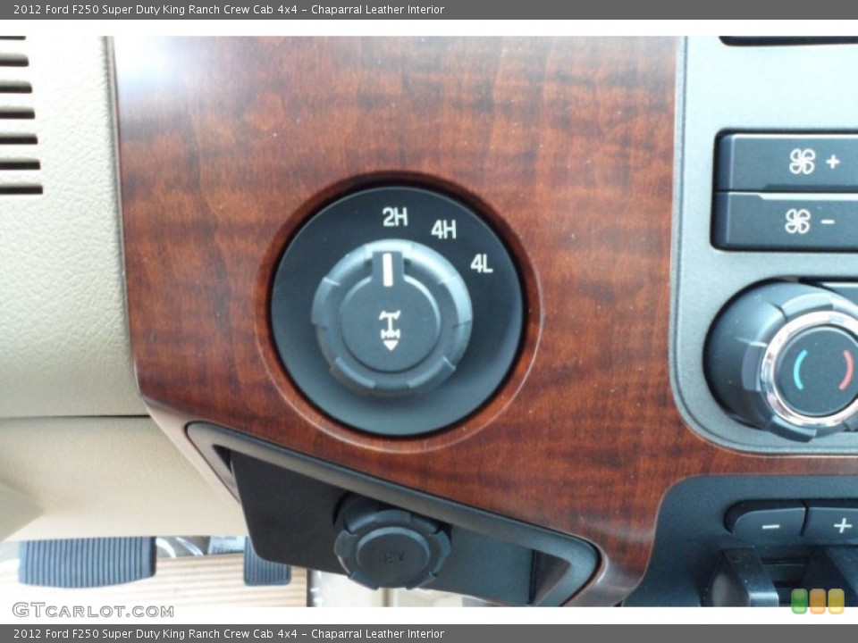 Chaparral Leather Interior Controls for the 2012 Ford F250 Super Duty King Ranch Crew Cab 4x4 #60103407