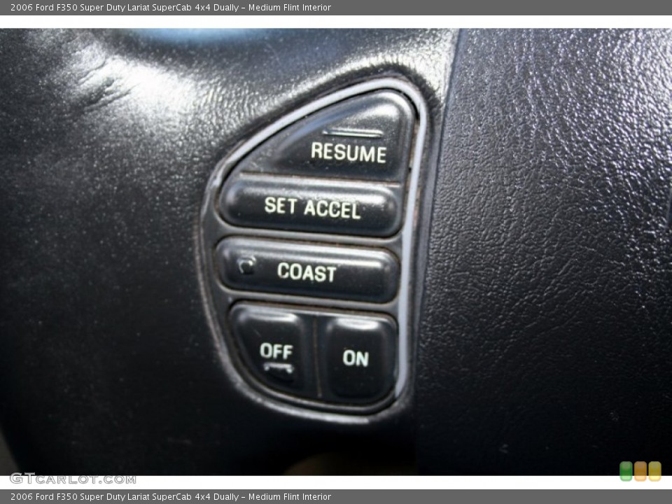 Medium Flint Interior Controls for the 2006 Ford F350 Super Duty Lariat SuperCab 4x4 Dually #60105231