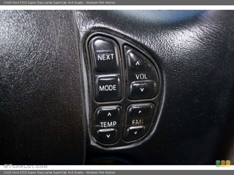 Medium Flint Interior Controls for the 2006 Ford F350 Super Duty Lariat SuperCab 4x4 Dually #60105237