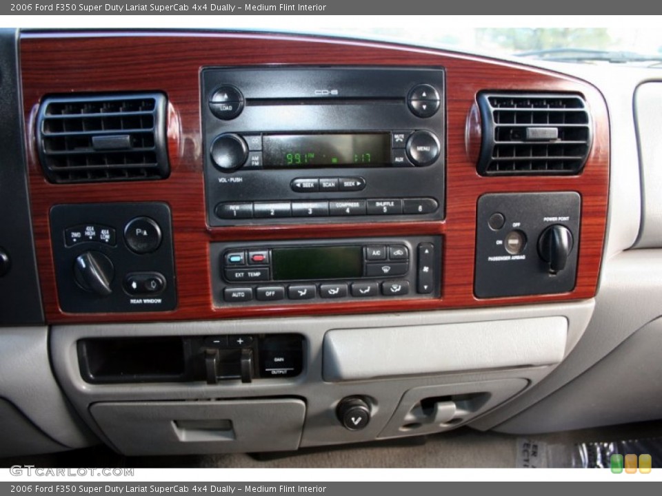 Medium Flint Interior Controls for the 2006 Ford F350 Super Duty Lariat SuperCab 4x4 Dually #60105273