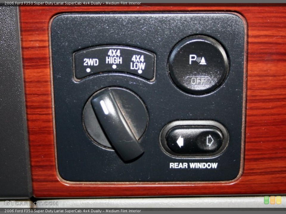 Medium Flint Interior Controls for the 2006 Ford F350 Super Duty Lariat SuperCab 4x4 Dually #60105291