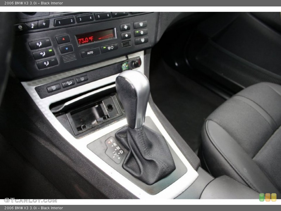Black Interior Transmission for the 2006 BMW X3 3.0i #60105840