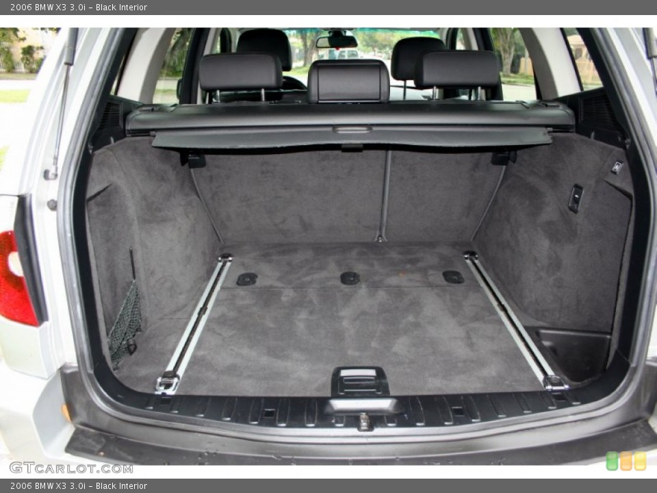 Black Interior Trunk for the 2006 BMW X3 3.0i #60105864