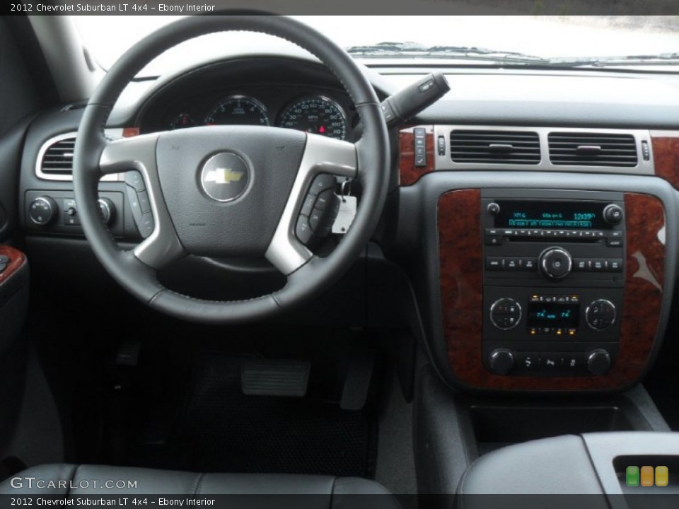 Ebony Interior Dashboard for the 2012 Chevrolet Suburban LT 4x4 #60106119