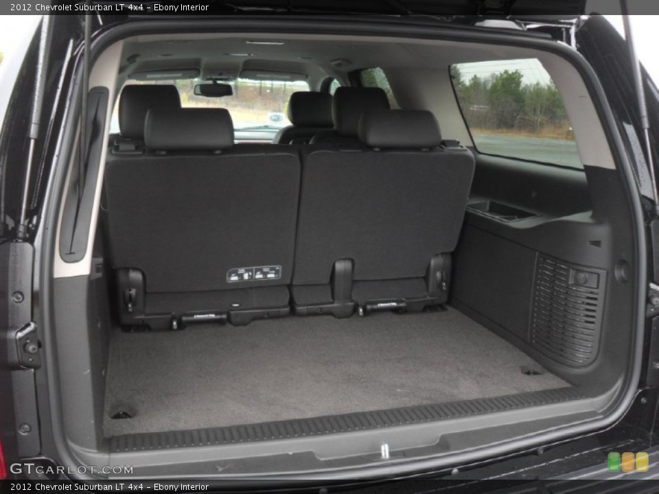 Ebony Interior Trunk for the 2012 Chevrolet Suburban LT 4x4 #60106137