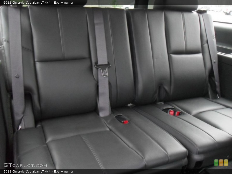 Ebony Interior Photo for the 2012 Chevrolet Suburban LT 4x4 #60106140