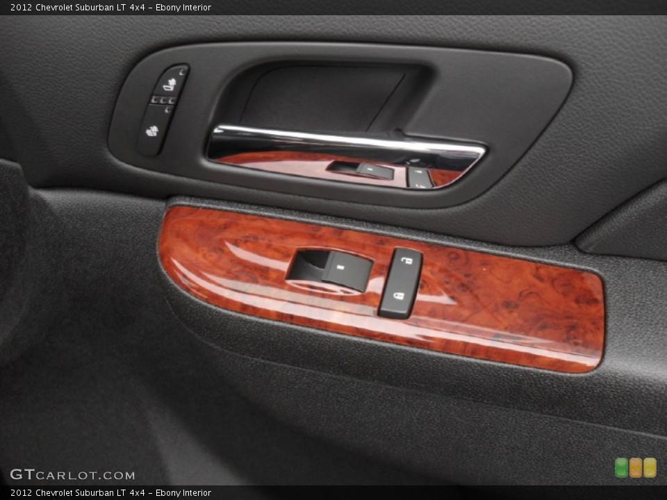 Ebony Interior Controls for the 2012 Chevrolet Suburban LT 4x4 #60106170