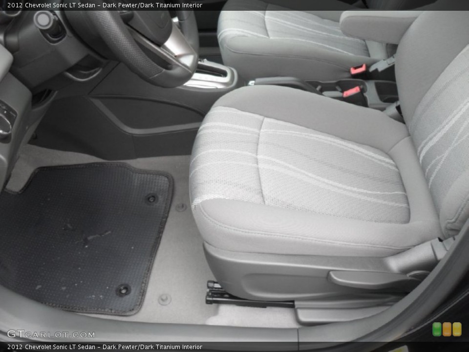 Dark Pewter/Dark Titanium Interior Photo for the 2012 Chevrolet Sonic LT Sedan #60106233