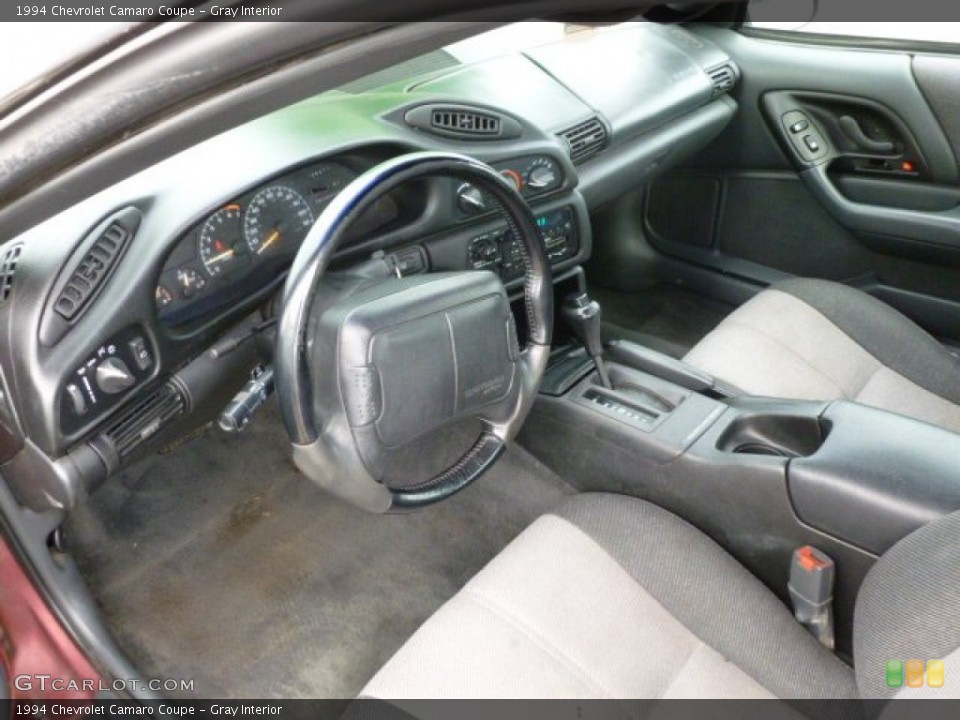 Gray 1994 Chevrolet Camaro Interiors