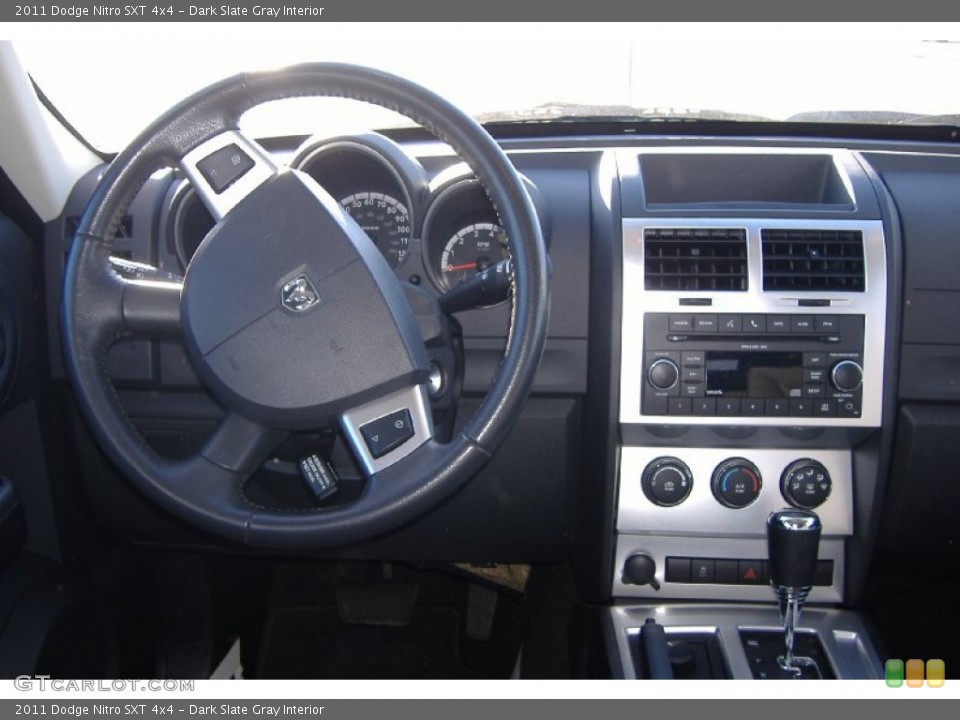 Dark Slate Gray Interior Dashboard for the 2011 Dodge Nitro SXT 4x4 #60108769