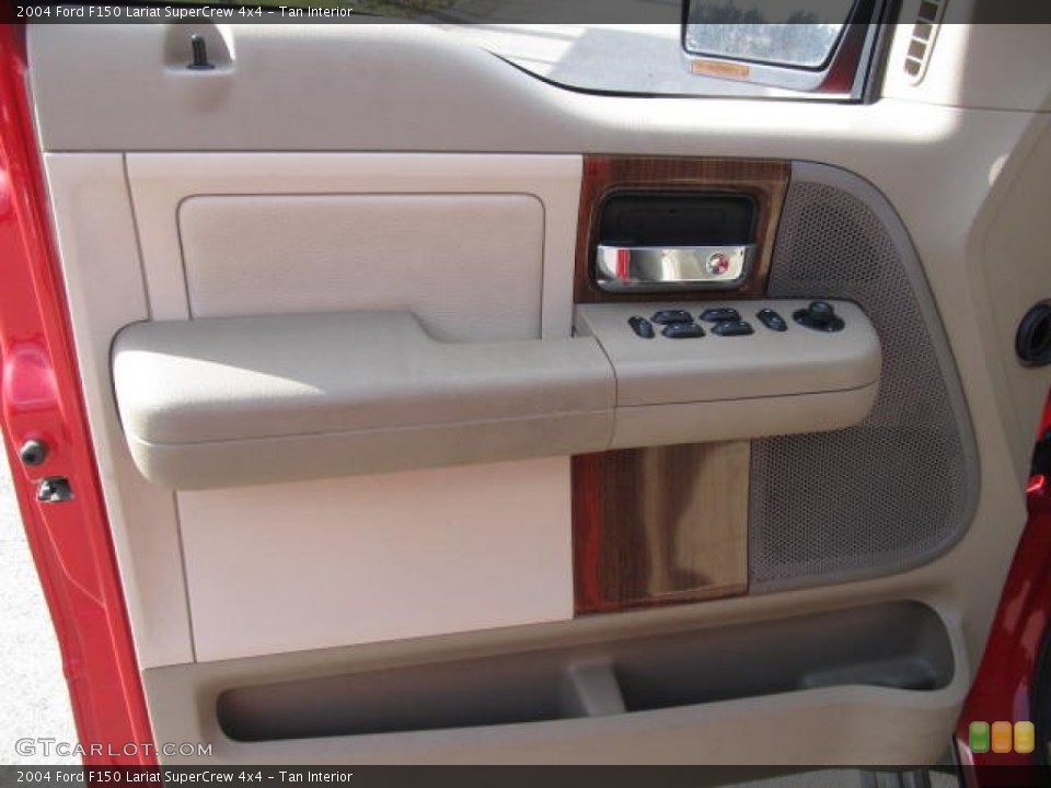 Tan Interior Door Panel for the 2004 Ford F150 Lariat SuperCrew 4x4 #60109416