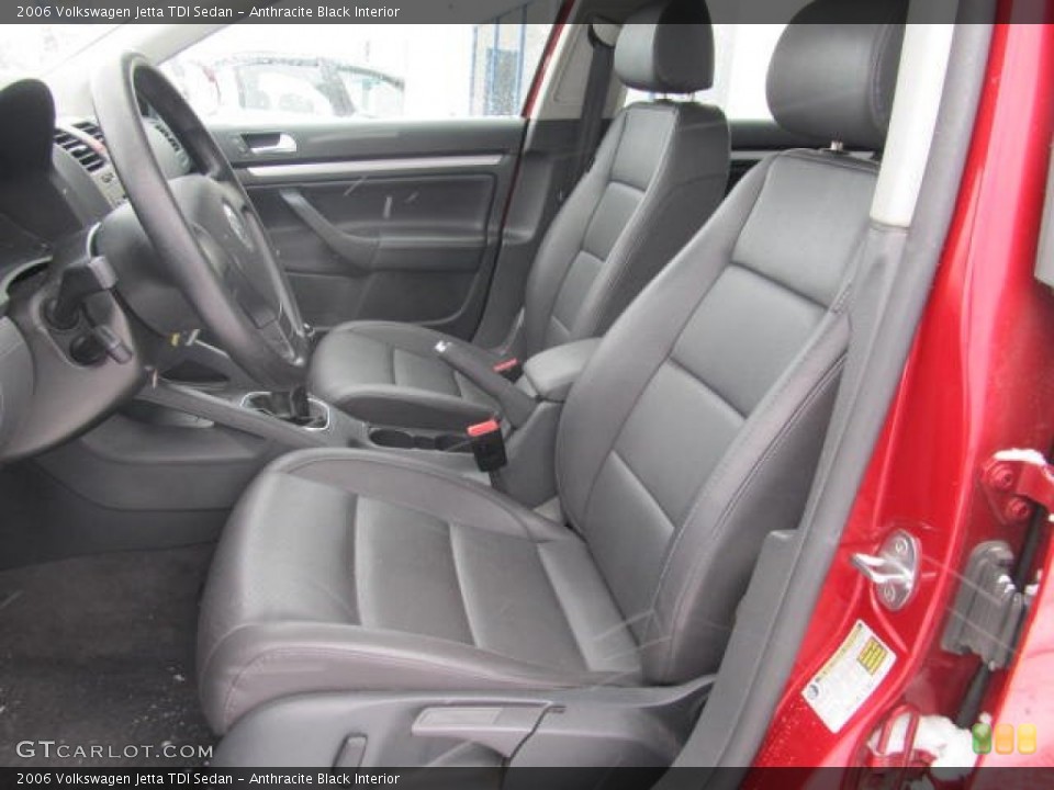 Anthracite Black Interior Photo for the 2006 Volkswagen Jetta TDI Sedan #60109464
