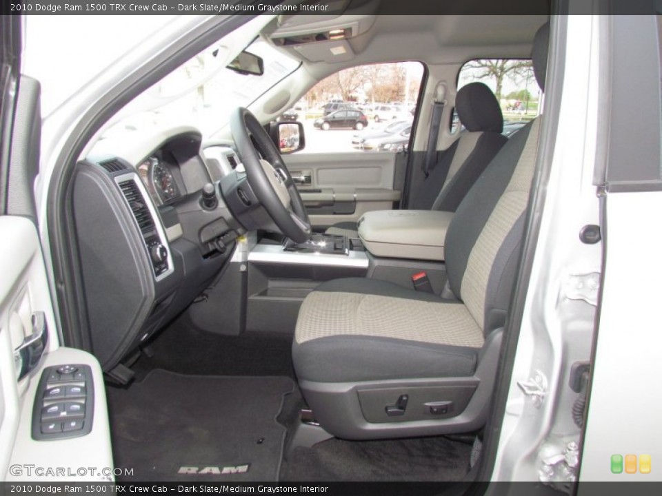 Dark Slate/Medium Graystone Interior Photo for the 2010 Dodge Ram 1500 TRX Crew Cab #60114024