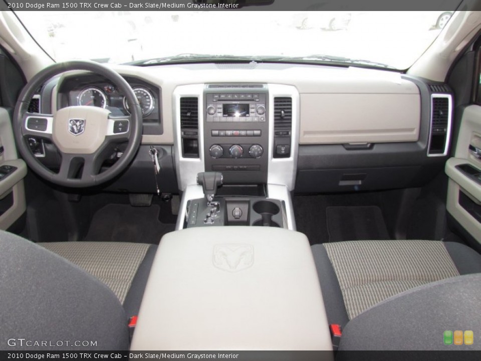 Dark Slate/Medium Graystone Interior Dashboard for the 2010 Dodge Ram 1500 TRX Crew Cab #60114069