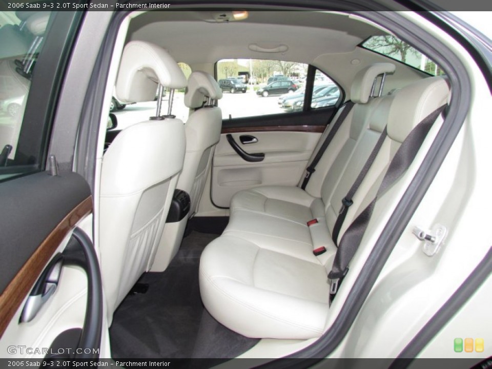 Parchment Interior Rear Seat for the 2006 Saab 9-3 2.0T Sport Sedan #60114246