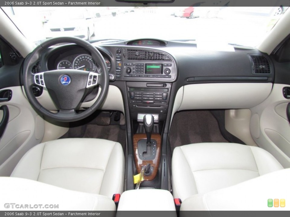 Parchment Interior Dashboard for the 2006 Saab 9-3 2.0T Sport Sedan #60114264