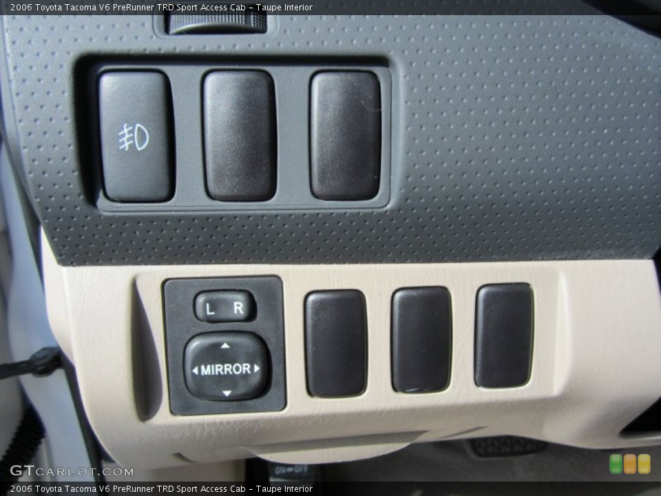 Taupe Interior Controls for the 2006 Toyota Tacoma V6 PreRunner TRD Sport Access Cab #60114885