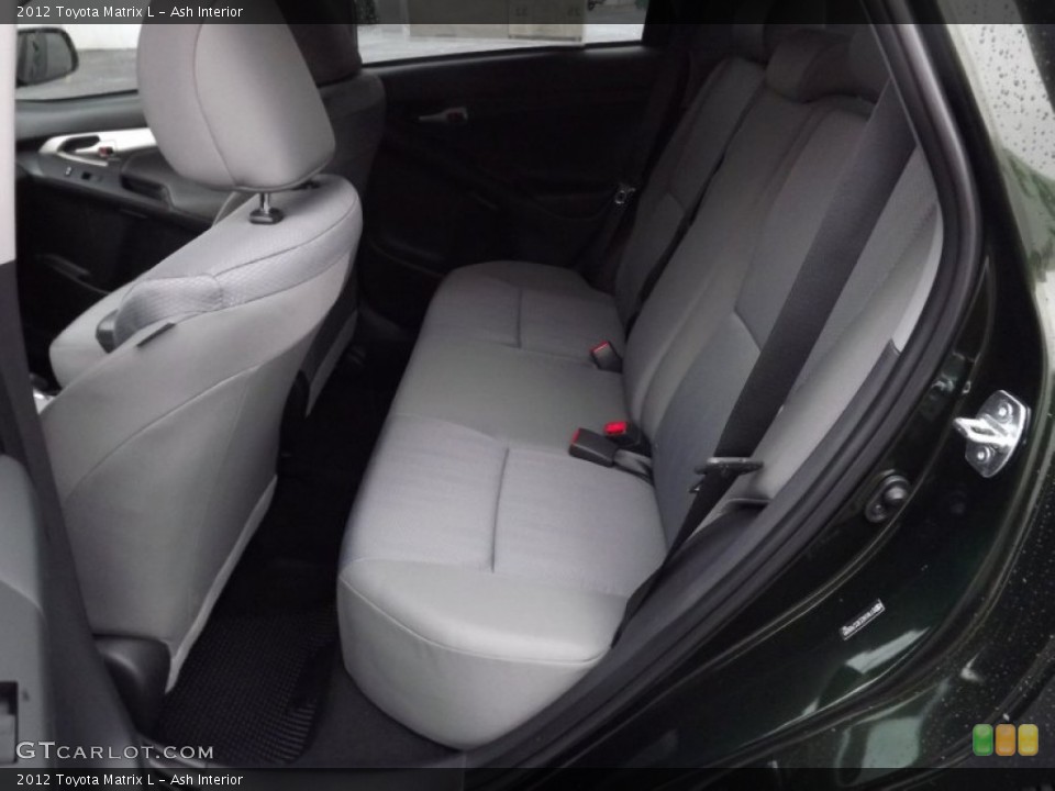 Ash Interior Photo for the 2012 Toyota Matrix L #60116667