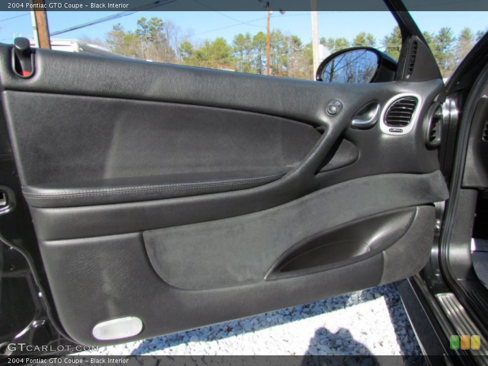 Black Interior Door Panel for the 2004 Pontiac GTO Coupe #60116784