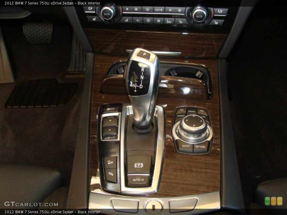 Black Interior Transmission for the 2012 BMW 7 Series 750Li xDrive Sedan #60117681