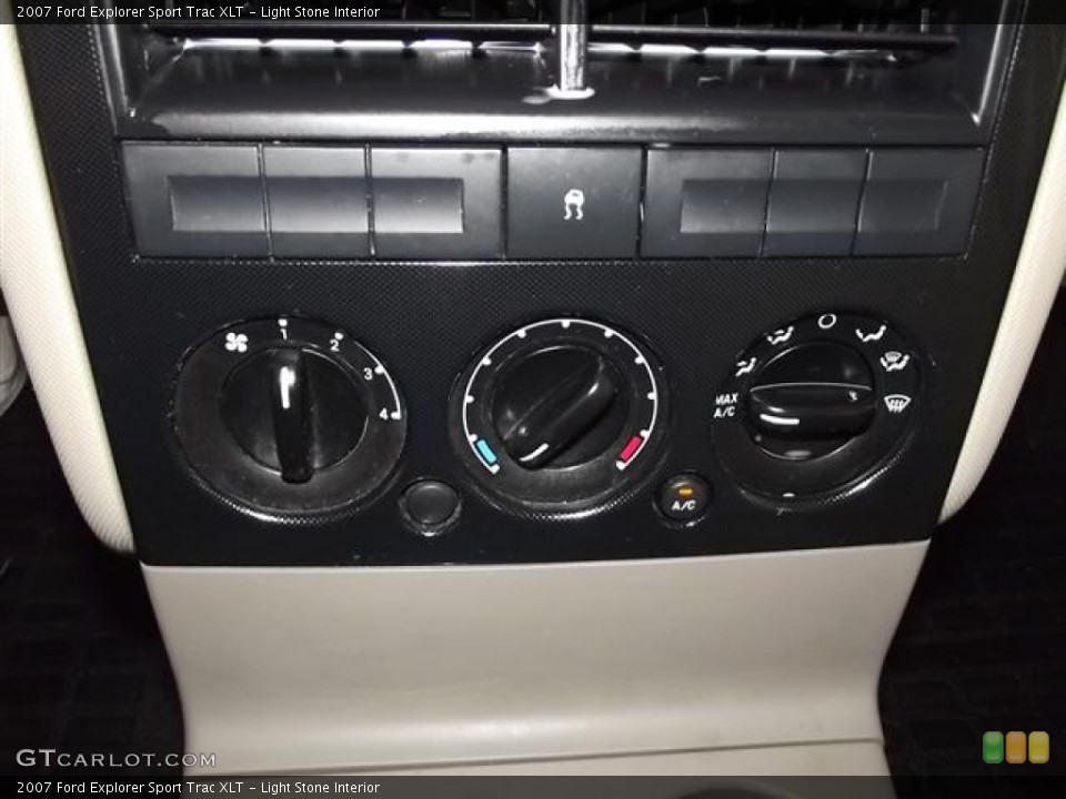 Light Stone Interior Controls for the 2007 Ford Explorer Sport Trac XLT #60119546